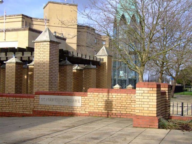 St Martin’s Square in the heart of Basildon town centre